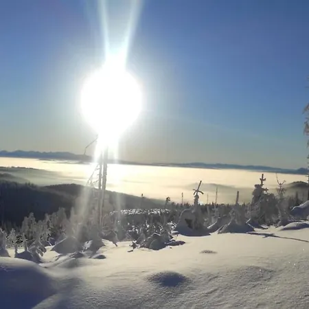 Beskidzka Stodola Przy Szlaku Z Pieknym Widokiem Hébergement de vacances Zlatna