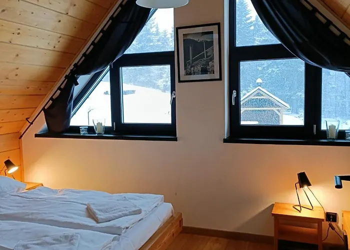 Prázdninový dům Beskidzka Stodola Przy Szlaku Z Pieknym Widokiem