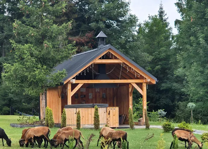 בית נופש Beskidzka Stodola Przy Szlaku Z Pieknym Widokiem Zlatna